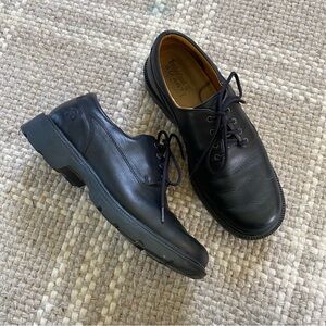 Timberland Smart leather lace up black oxfords men’s size 9.5